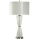 Luster 34.5 inch 150.00 watt Clear Luster Table Lamp Portable Light