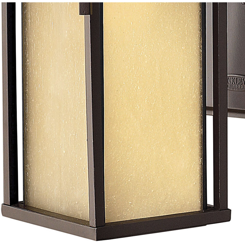 Estate Series Harbor LED 14 inch Anchor Bronze Outdoor Wall Mount Lantern, Low Voltage