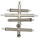 Alex 12 Light 29 inch Antique Silver Chandelier Ceiling Light