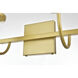 Avani 2 Light 14 inch Brass Bath Sconce Wall Light