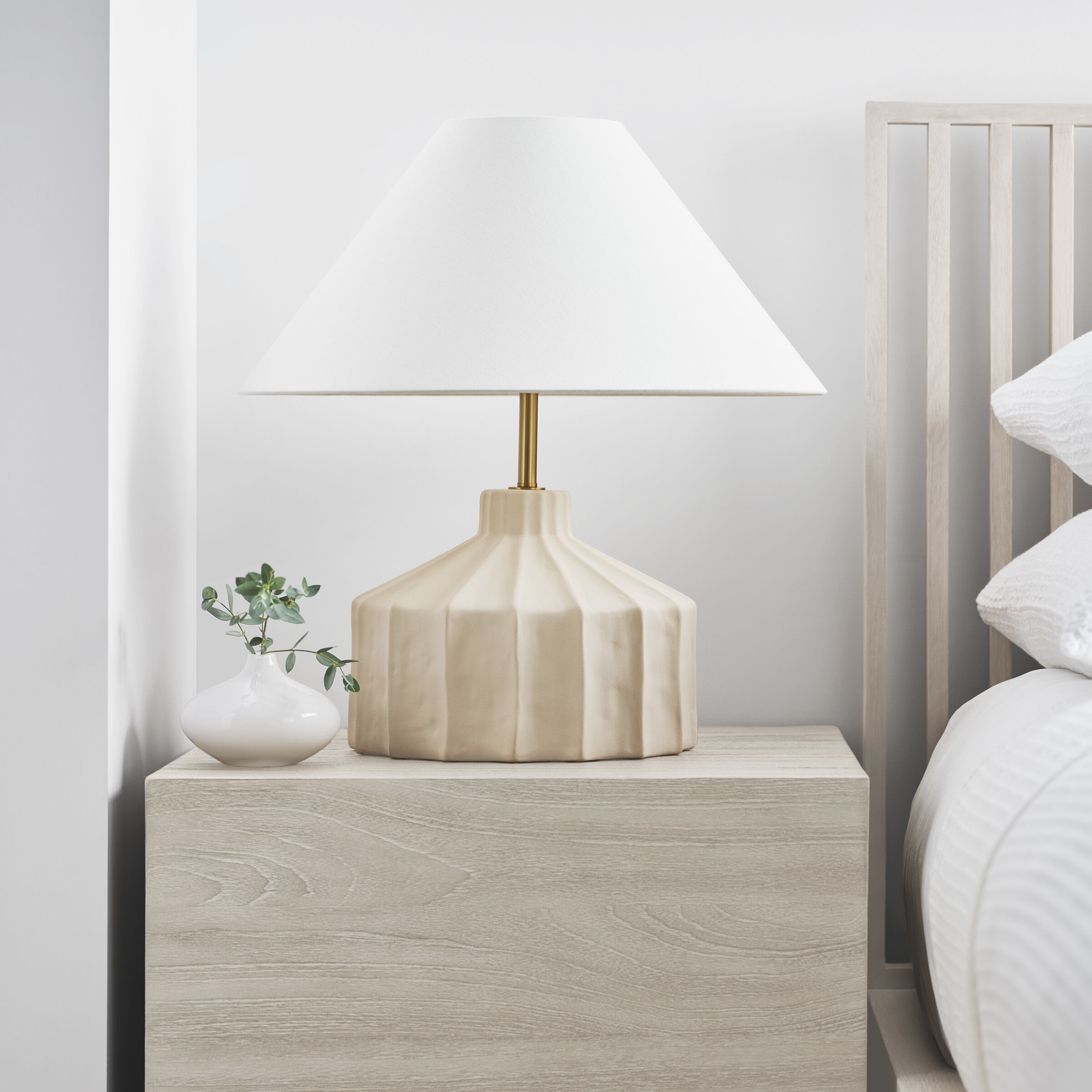 Kelly by Kelly Wearstler Veneto 18.5 inch 9 watt Matte Concrete Table Lamp Portable Light