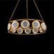 Signature Bangelle LED 33.5 inch Black Pendant Ceiling Light