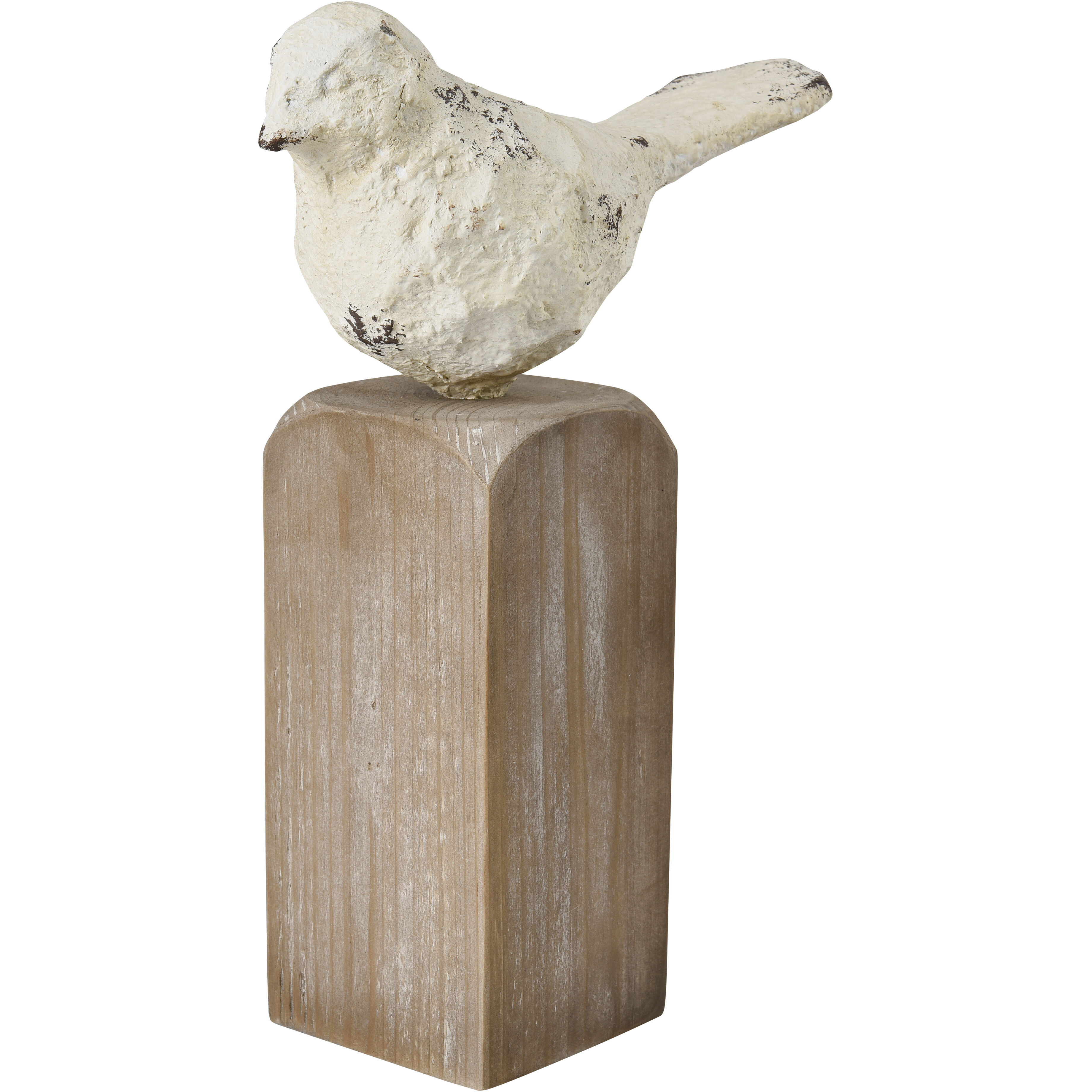Higgins Natural with Aged Cream Bird, Set of 3