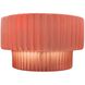 Ambiance 1 Light 10 inch Gloss Blush Wall Sconce Wall Light