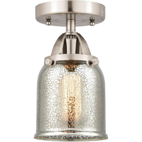 Nouveau 2 Small Bell 1 Light 5.00 inch Semi-Flush Mount