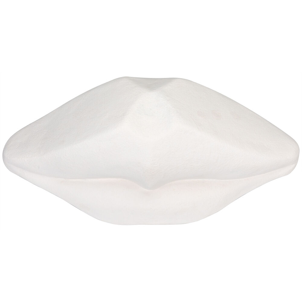 Lips White Fiber Cement Statue