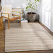 Fiji 132 X 96 inch Light Gray Rug in 8 x 11, Rectangle