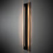 Gallery 2 Light 59.5 inch Coastal Black Outdoor Sconce, Large