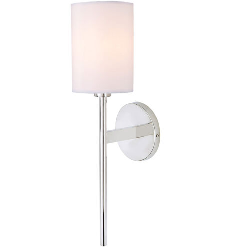 Larchmont 1 Light 5 inch Polished Nickel Wall Sconce Wall Light