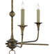 Nottaway 5 Light 36 inch Pyrite Bronze Chandelier Ceiling Light, Small