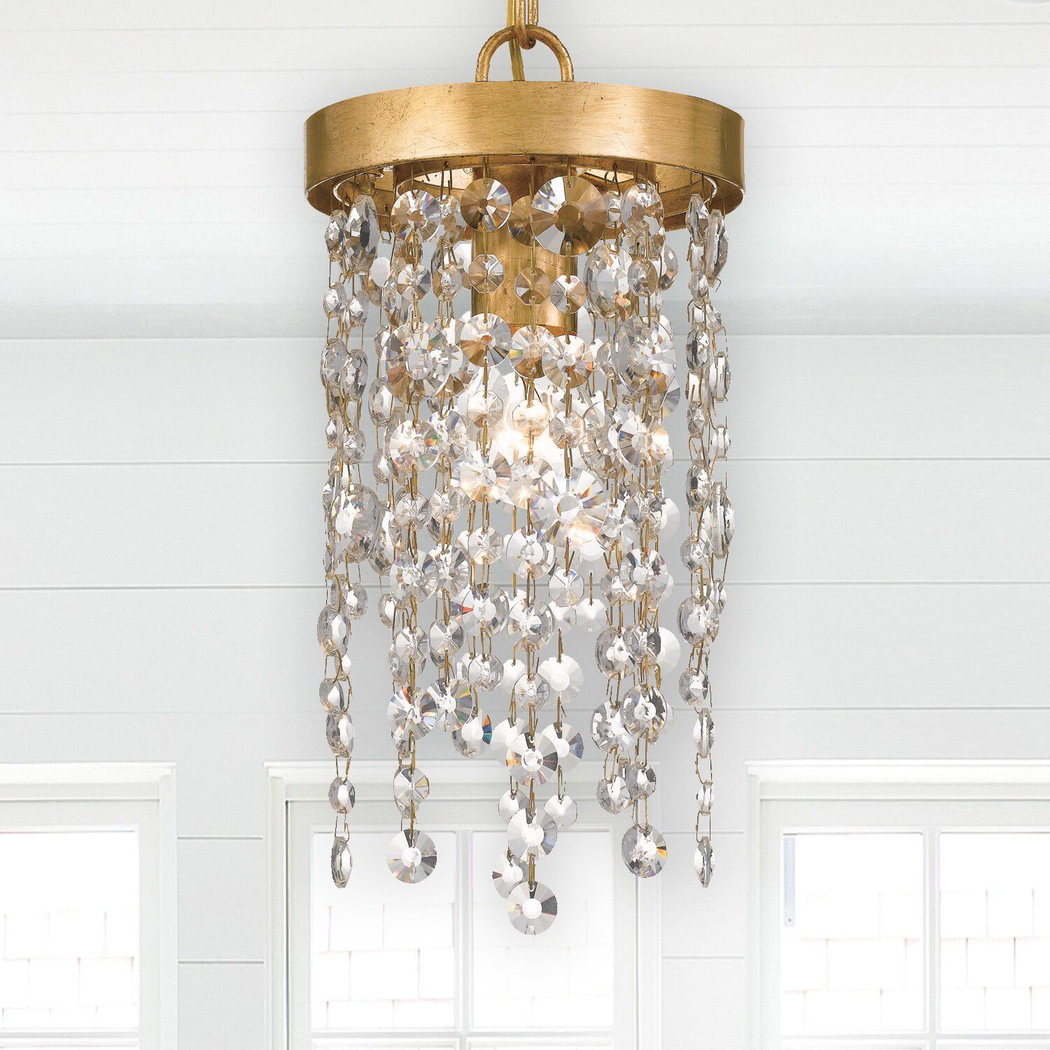 Rylee 8 Light 24.75 inch Antique Gold Chandelier Ceiling Light