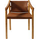 Raymond Top: Tan; Base: Brown Dining Chair