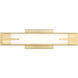 Chase LED 18 inch Modern Gold Bath Vanity Light Wall Light