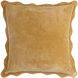 Effervescent 20 X 20 inch Mustard Accent Pillow