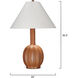 Cole 30.5 inch 150.00 watt Tan Table Lamp Portable Light