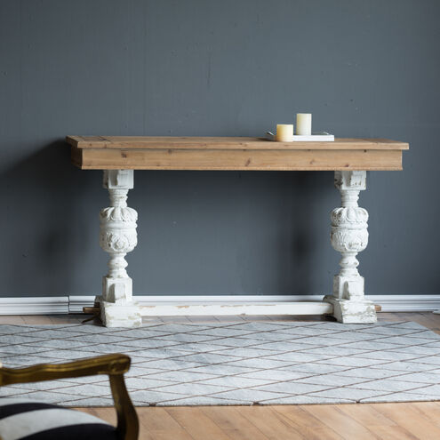 Alcott 59.1 X 17.7 inch White Buffet Table