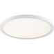 Outskirts LED 20 inch Fresco Flush Mount Ceiling Light in Italian Fresco