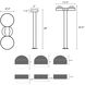 Reals 12V 20 watt Textured Bronze Bollard