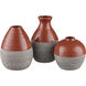 Baer 6 X 4 inch Vase, Set of 3