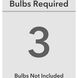 Fauna Grove 3 Light Matte Bronze Vanity Light Wall Light, Medium