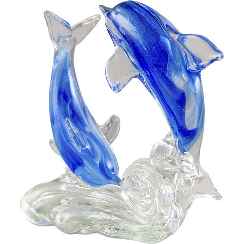 Pacific Dolphins 9 X 8 inch Sculpture