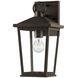 Soren 1 Light 14 inch Textured Bronze Outdoor Wall Sconce