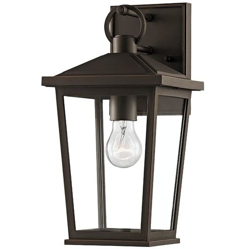 Soren 1 Light 14 inch Textured Bronze Outdoor Wall Sconce