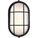 Brentwood LED 11 inch Black Bulkhead