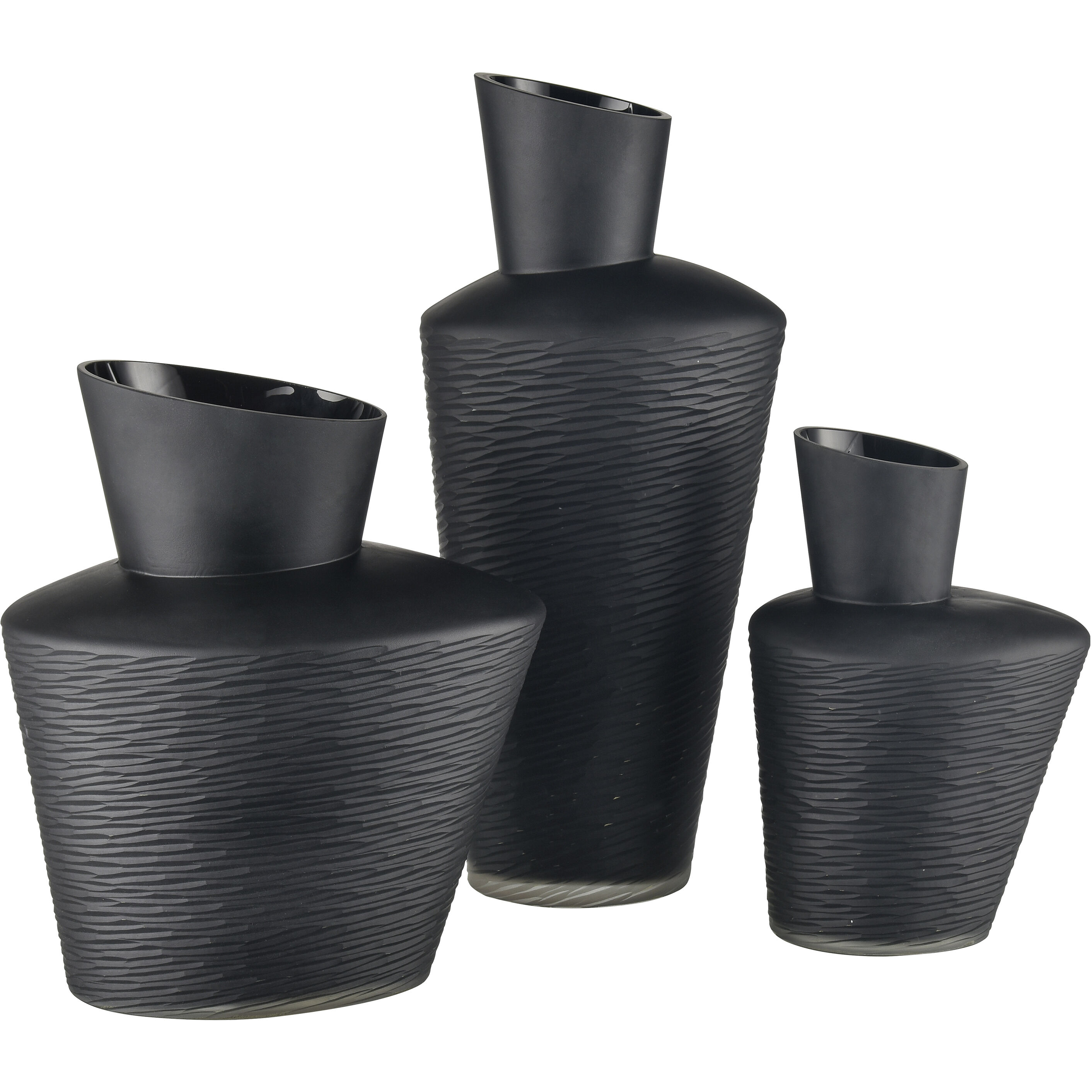 Tuxedo 13.75 X 12 inch Vase