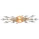 Crystal Fusion 4 Light 25.5 inch Peruvian Gold Bath Vanity Wall Light