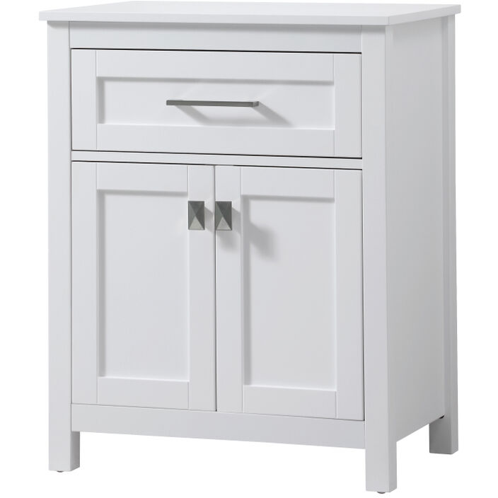 Adian White Bathroom Storage Cabinet