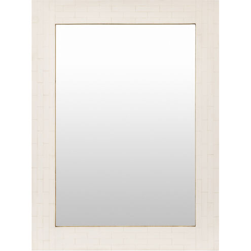 Bastet 32 X 24 inch Light Grey Mirror, Rectangle