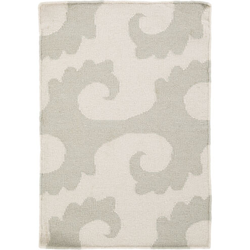 Yacht Club 36 X 24 inch Sage, Ivory Rug