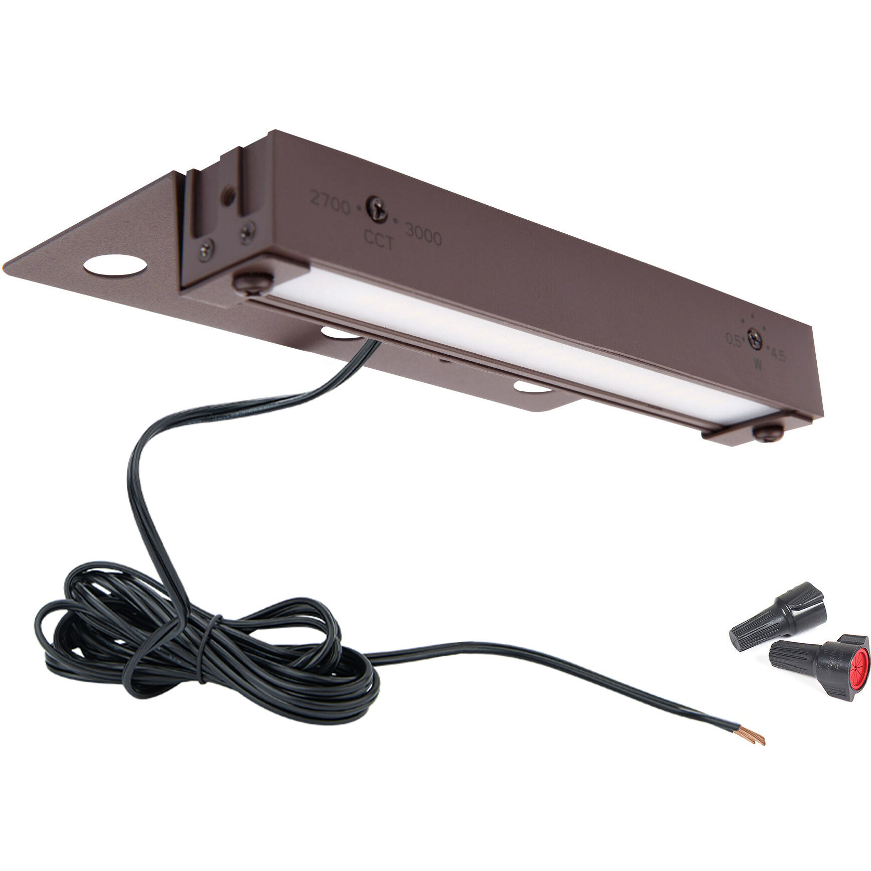 Tyler 12 4.5 watt Bronze Hardscape Lighting, WAC Landscape