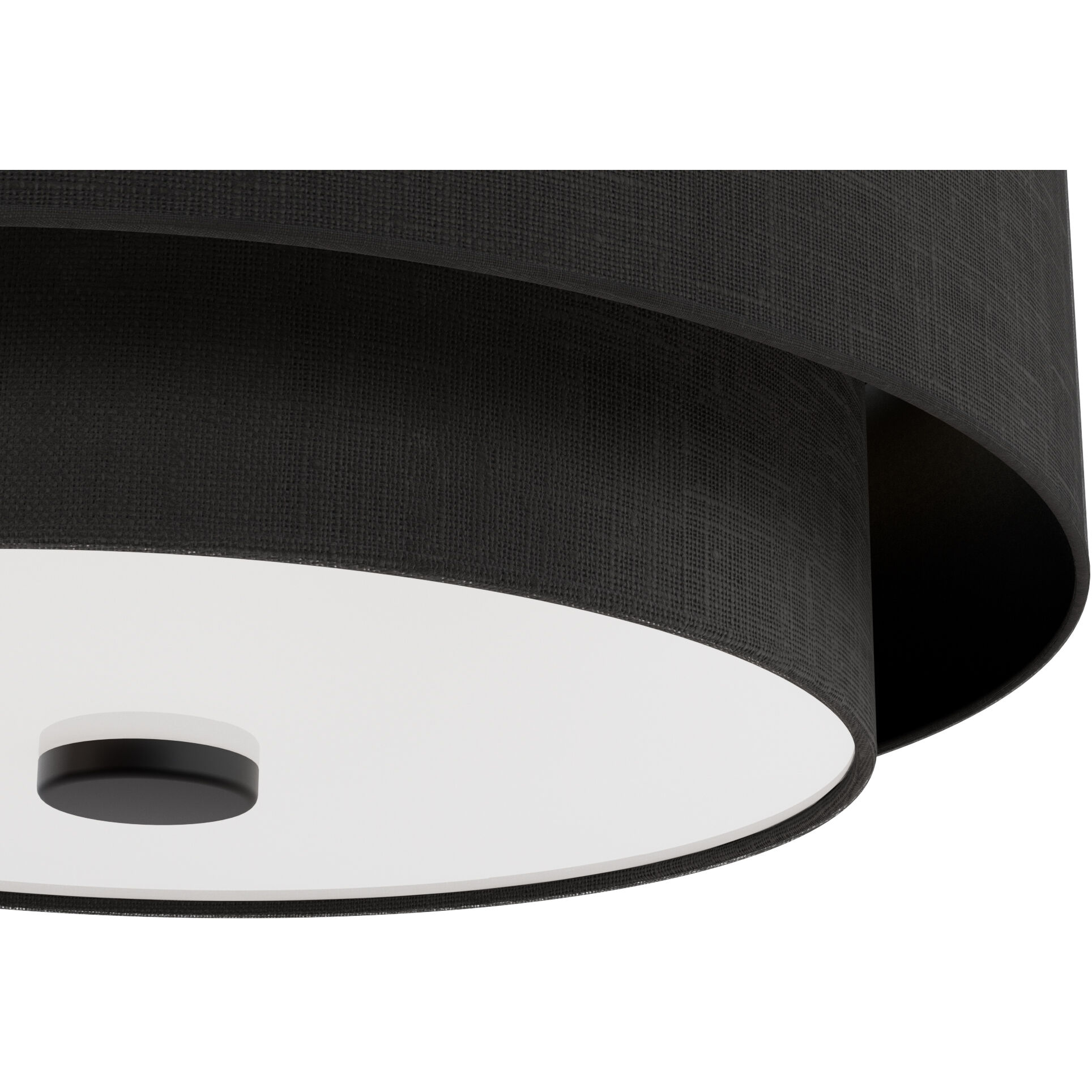 Brookside 2 Light 13.25 inch Matte Black Flush Mount Ceiling Light, Medium