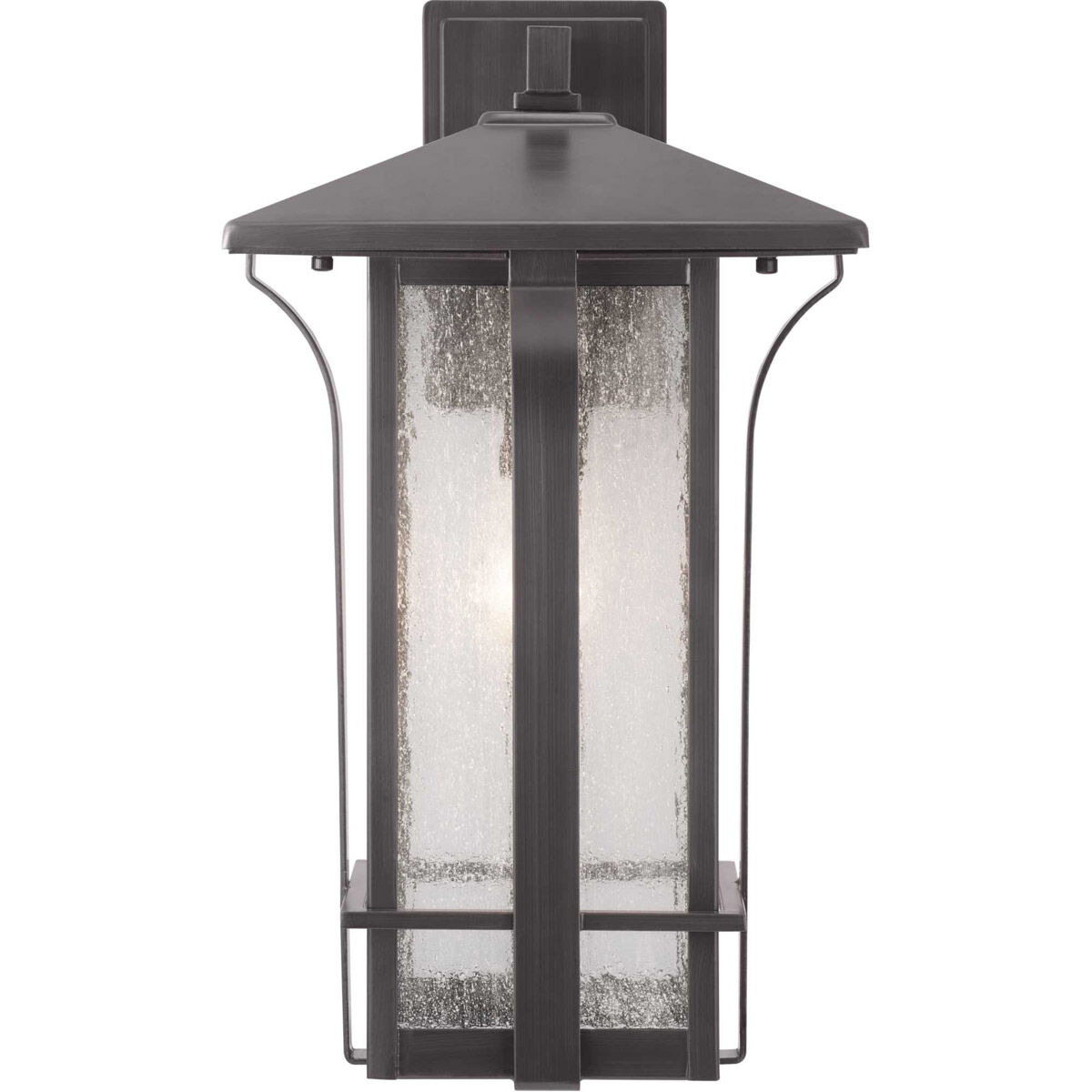 Cullman 1 Light 13 inch Antique Bronze Outdoor Wall Lantern, Small, Design Series