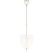 AERIN Brisa LED 12.75 inch Polished Nickel Uplight Pendant Ceiling Light