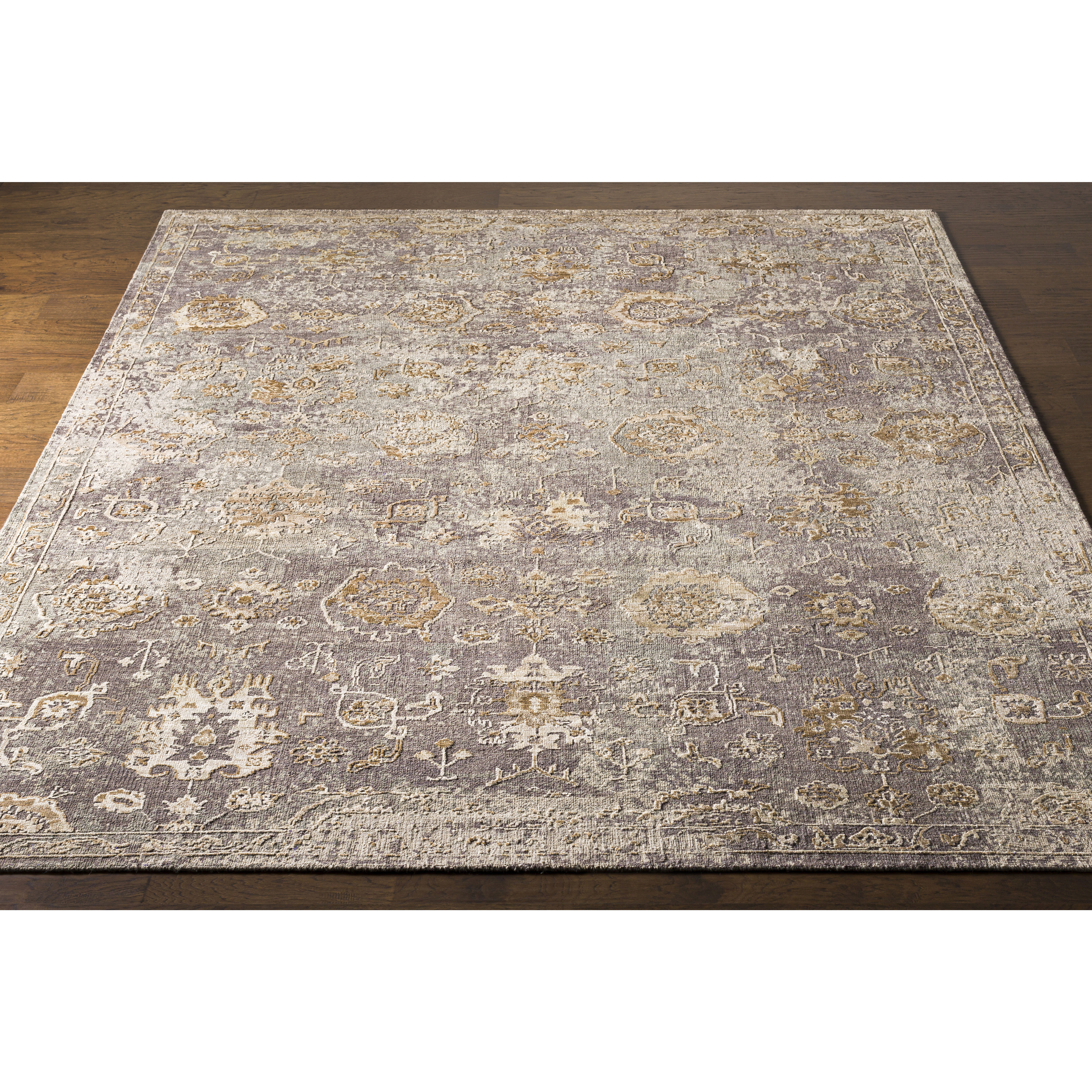 Sufi 144 X 108 inch Charcoal Rug in 9 X 12, Rectangle