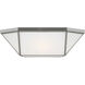 Suzanne Kasler Morrison 4 Light 20 inch Brushed Nickel Flush Mount Ceiling Light