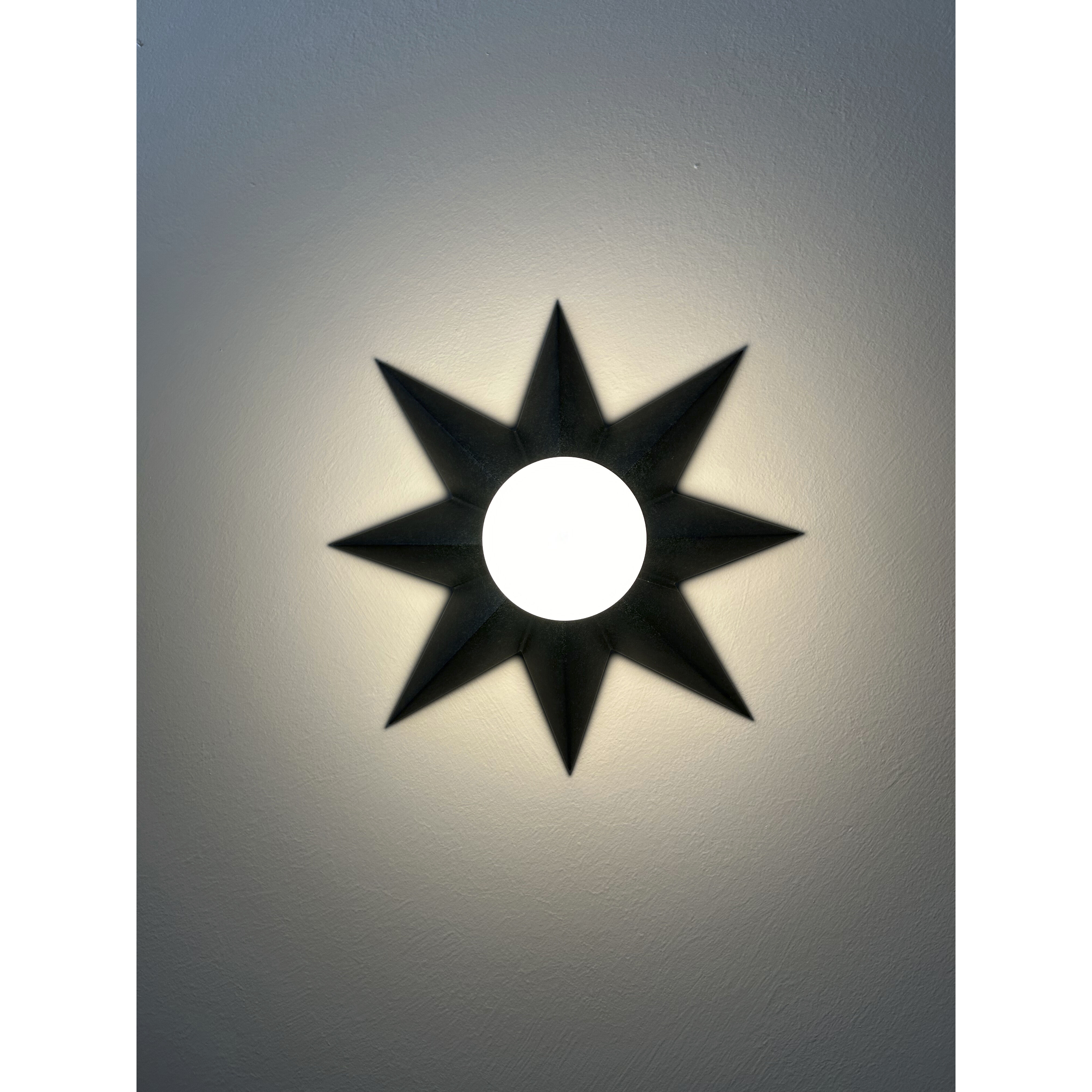 Astro Sconce Wall Light in Black