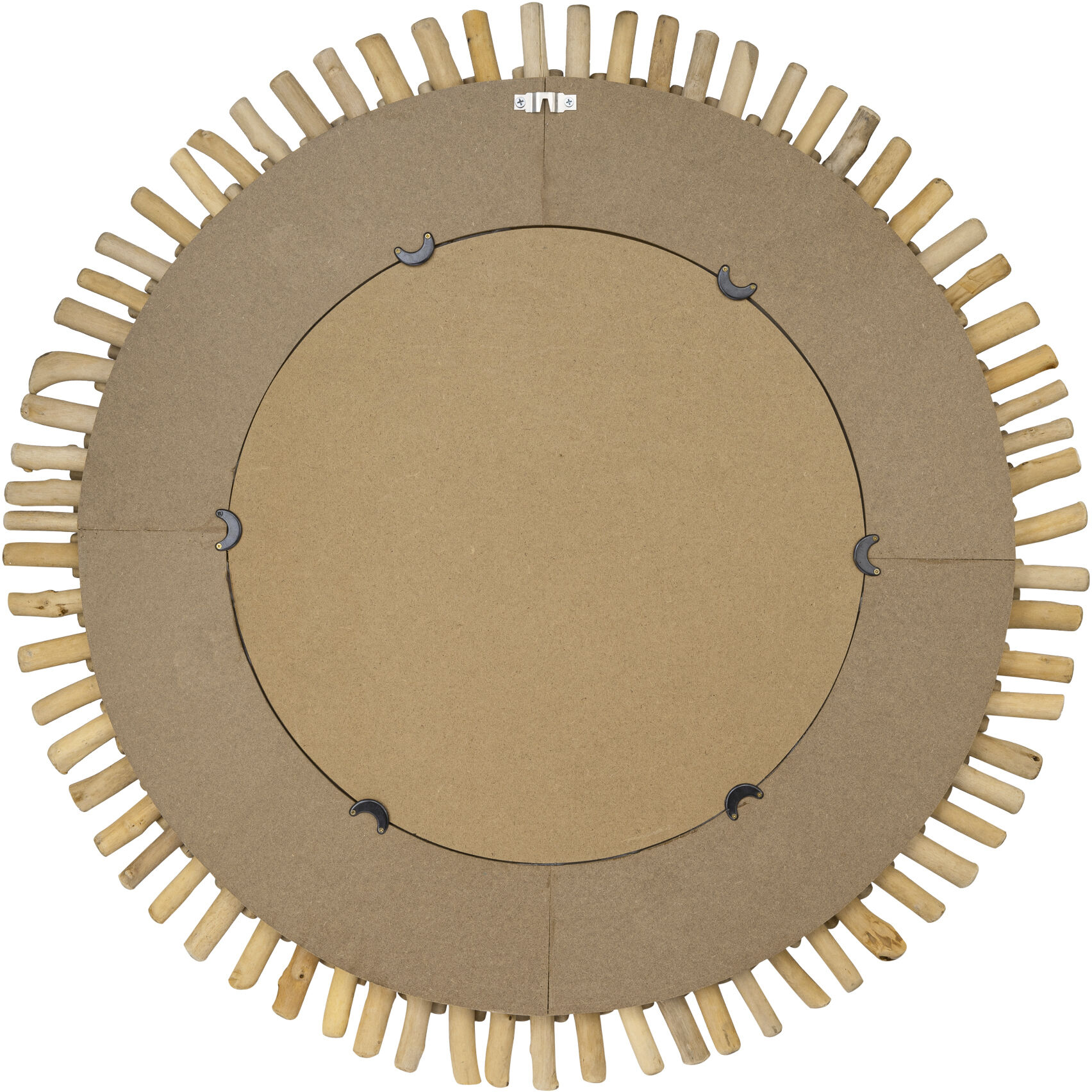 Drifter 34 inch Natural Driftwood Wall Mirror