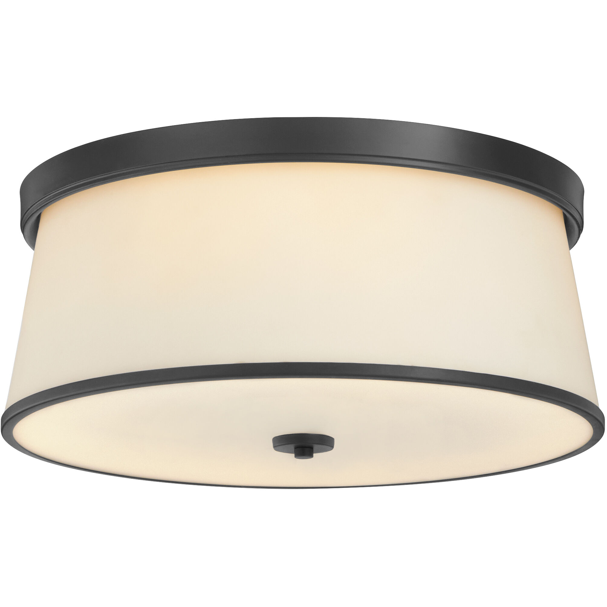 Weir 4 Light 20 inch Matte Black Flush Mount Ceiling Light
