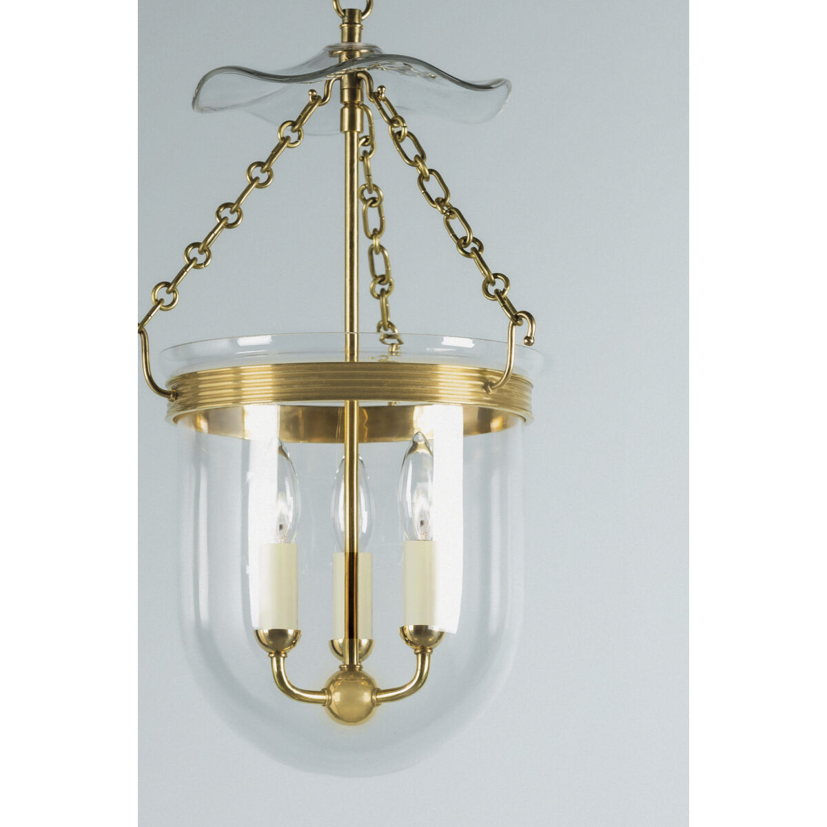Rousham 3 Light 12.75 inch Aged Brass Hanging Lantern Ceiling Light