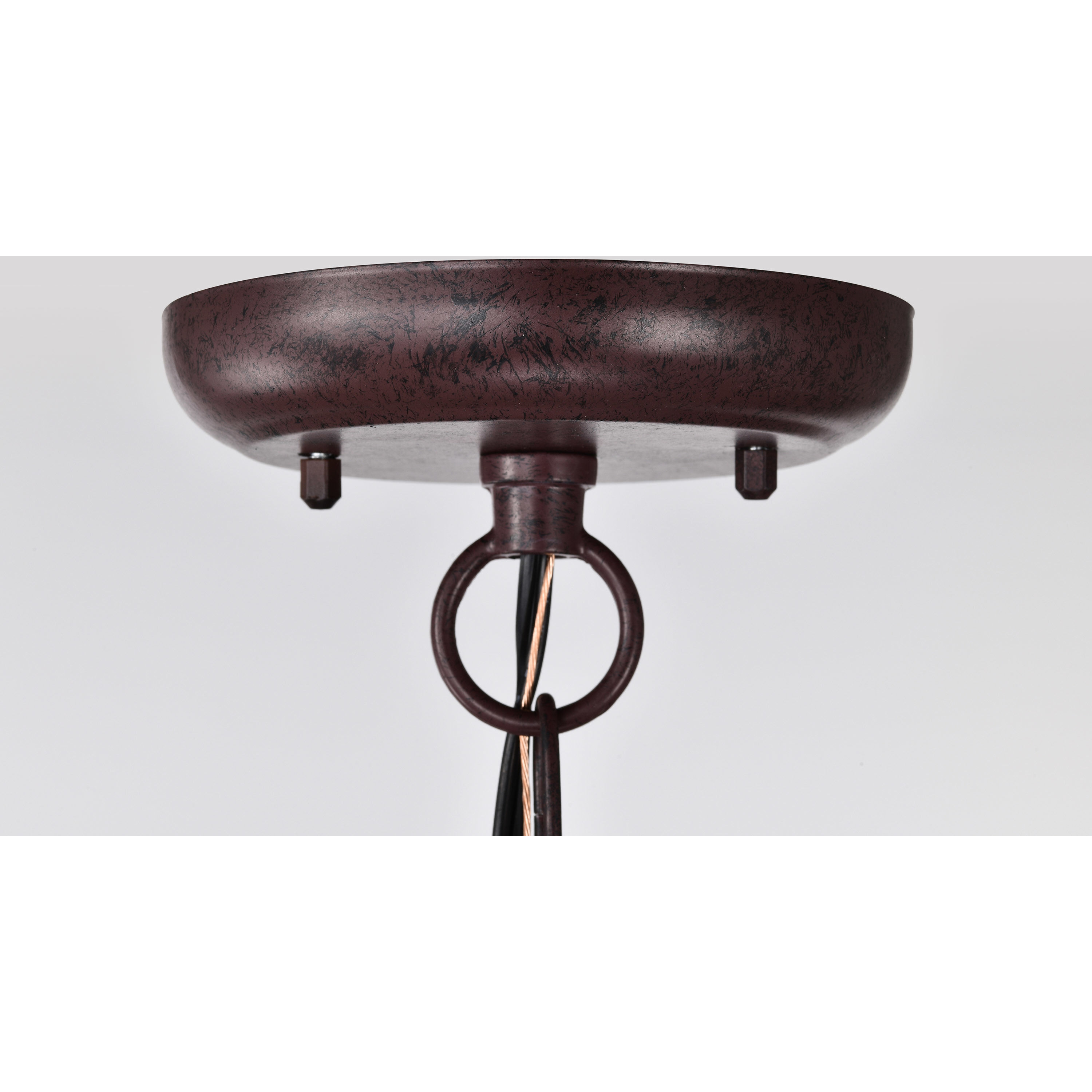 Central Park 3 Light 7 inch Old Bronze Outdoor Hanging Lantern