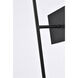 Neri 1 Light 7 inch Black Bath Sconce Wall Light