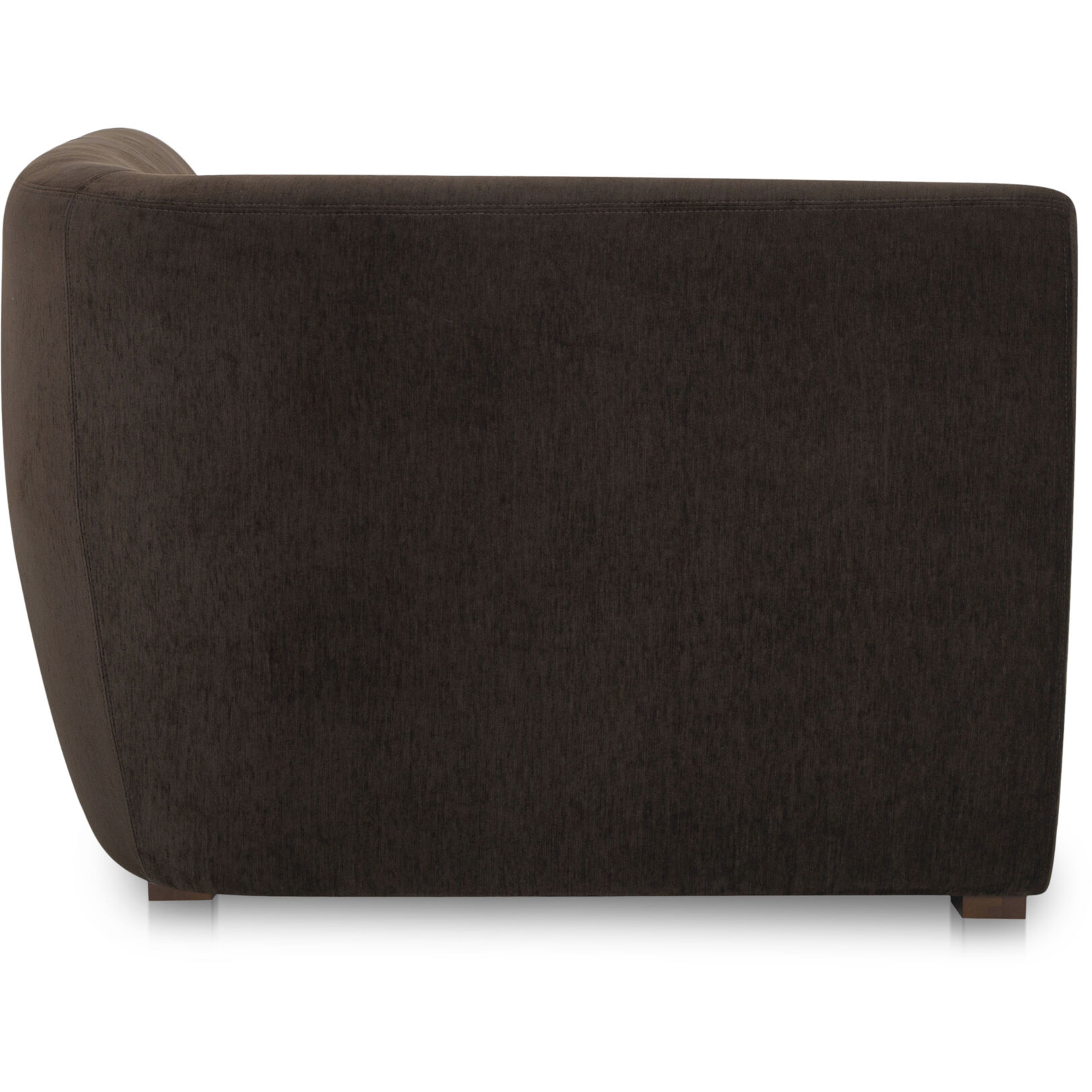 Amelia Dark Brown Corner Chair