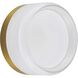 Lucia LED 5.3 inch Aged Brass Wallchiere Wall Light