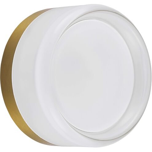 Lucia LED 5.3 inch Aged Brass Wallchiere Wall Light