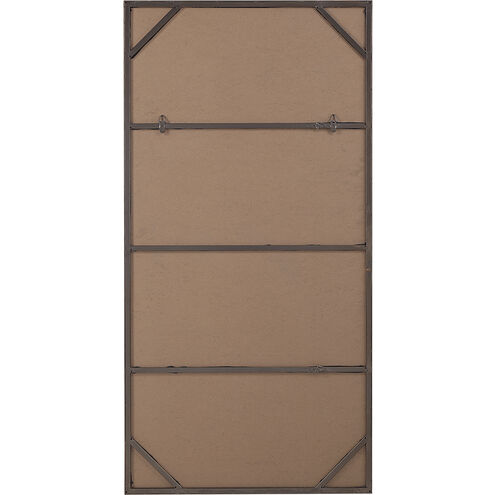 Marigold 60 X 30 inch Antique Brushed Brass Wall Mirror