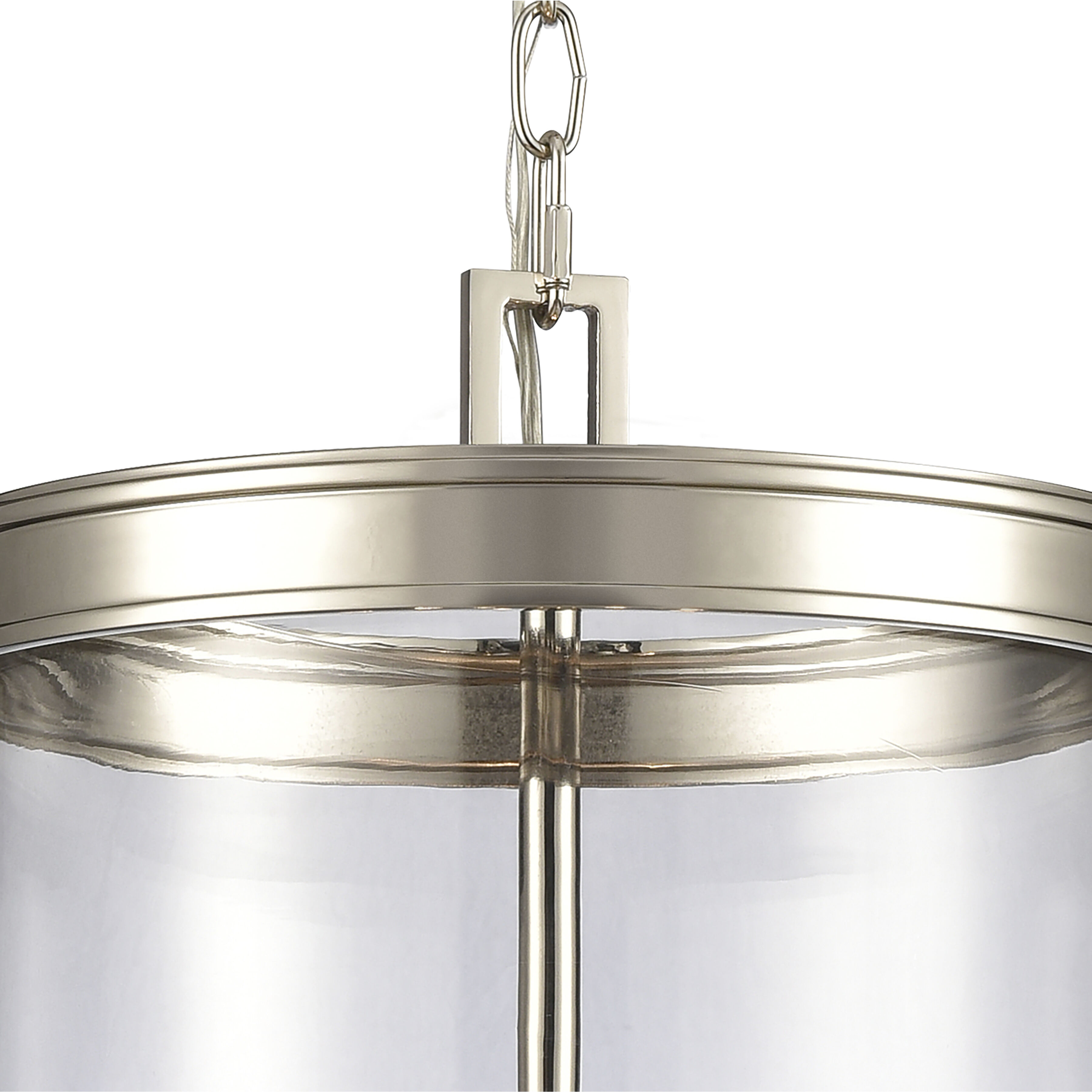 Mendoza 4 Light 12.75 inch Polished Nickel Pendant Ceiling Light